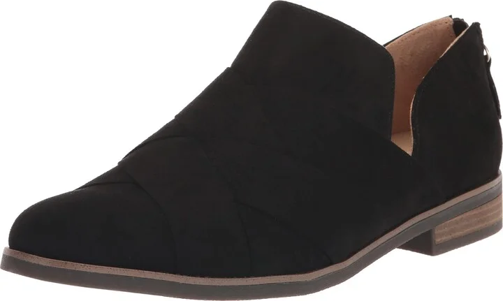 Dr. Scholl's Shoes Womens Always Band Shootie Black Microfiber