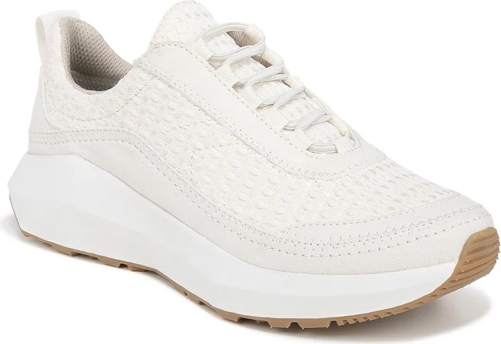 Dr. Scholl's Shoes Womens Hannah Slip On Fashion Sneaker Tofu Microfiber Knit 9 M