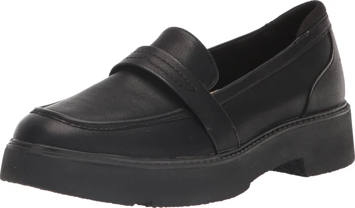 Dr. Scholl's Shoes Womens Vibrant Loafer Black Synthetic 7 M