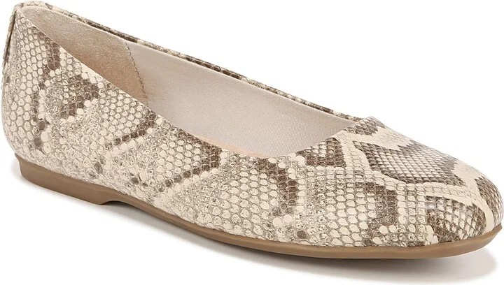 Taupe Snake Print