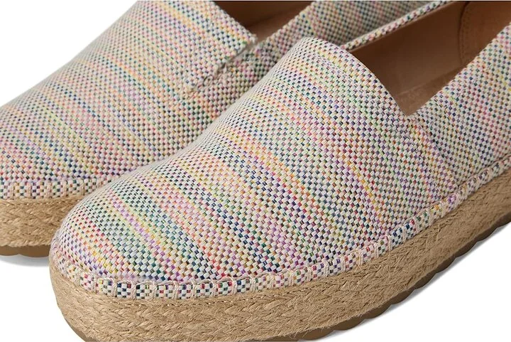 Dr. Scholl's Sunray Espardilles Loafer Women's Flat Shoes Woven Fabric : 11 M, Canvas/Microfiber - Image 7