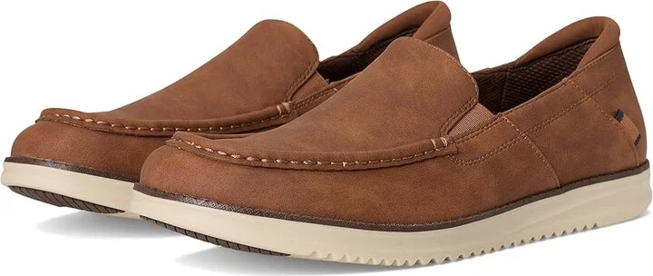 Dr. Scholl's Sync Chill Slip On Loafer Men's Shoes Tan Smooth : 11 M, Faux Leather/Textile