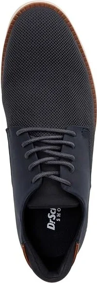 Dr. Scholl's Sync Knit Lace Up Oxford Men's Lace-up Boots Navy Knit : 10.5 M, Leather/Textile - Image 2
