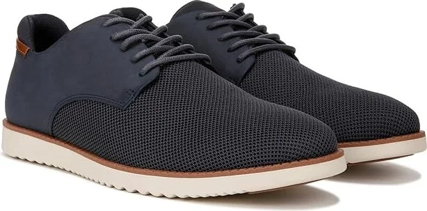 Dr. Scholl's Sync Knit Lace Up Oxford Men's Lace-up Boots Navy Knit : 10.5 M, Leather/Textile