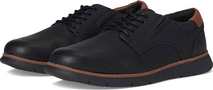 Dr. Scholl's Synergy Oxfd Men's Shoes Black Faux Leather : 11.5 W
