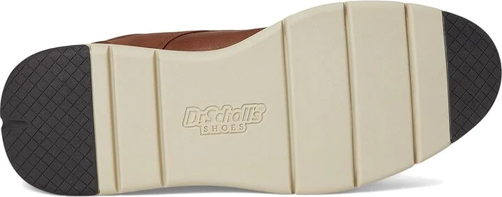 Dr. Scholl's Synergy Oxfd Men's Shoes Dark Tan Faux Leather : 10 W - Image 3