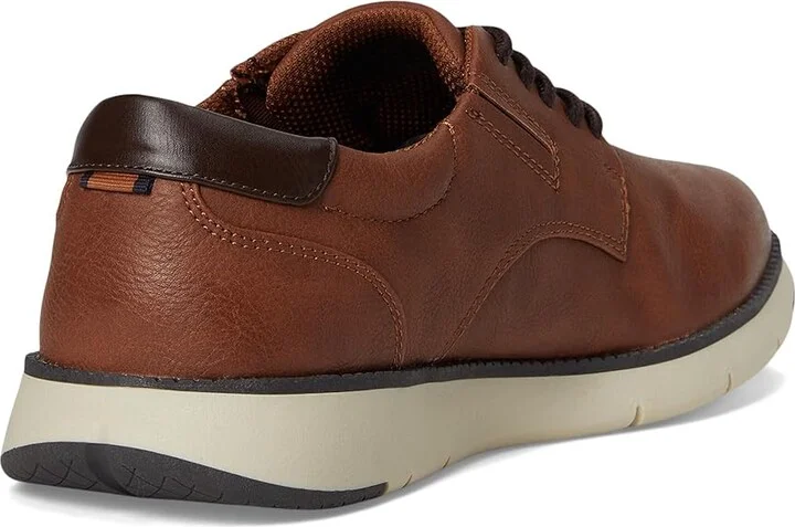 Dr. Scholl's Synergy Oxfd Men's Shoes Dark Tan Faux Leather : 10 W - Image 4