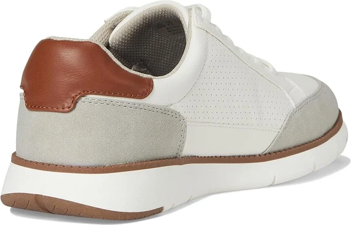 Dr. Scholl's Synergy Sneaker Men's Shoes White Grey : 10.5 M, Faux Leather - Image 4