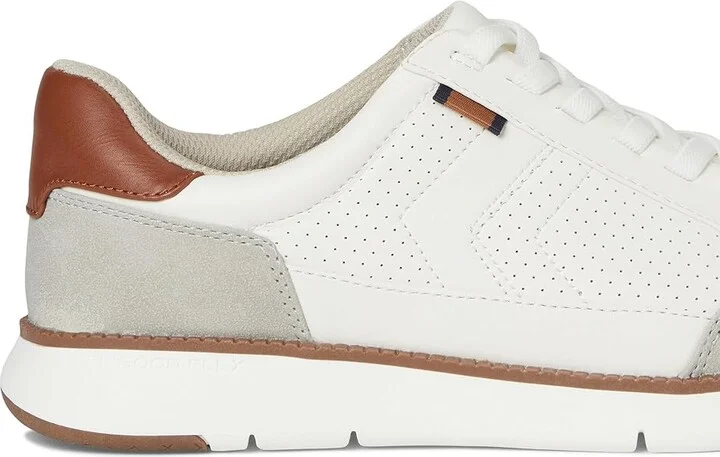 Dr. Scholl's Synergy Sneaker Men's Shoes White Grey : 10.5 M, Faux Leather - Image 7