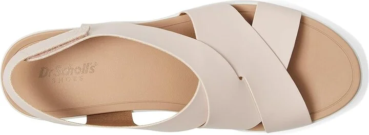 Dr. Scholl's Time Fun Sandal Women's Wedge Shoes Blush Pink Smooth : 7 M, Leather - Image 2