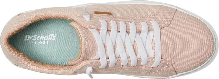 Dr. Scholl's Time Go Slip-On Women's Flat Shoes Blush Pink Fabric : 10 M, Canvas - Image 2