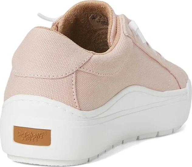 Dr. Scholl's Time Go Slip-On Women's Flat Shoes Blush Pink Fabric : 10 M, Canvas - Image 4
