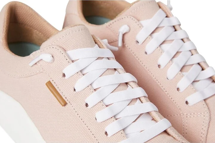 Dr. Scholl's Time Go Slip-On Women's Flat Shoes Blush Pink Fabric : 10 M, Canvas - Image 7
