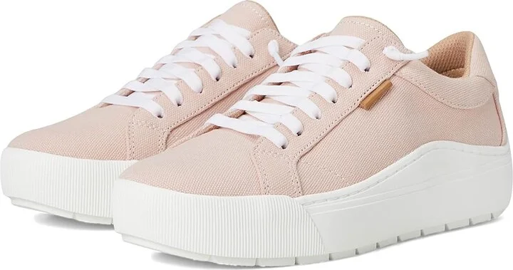 Dr. Scholl's Time Go Slip-On Women's Flat Shoes Blush Pink Fabric : 10 M, Canvas