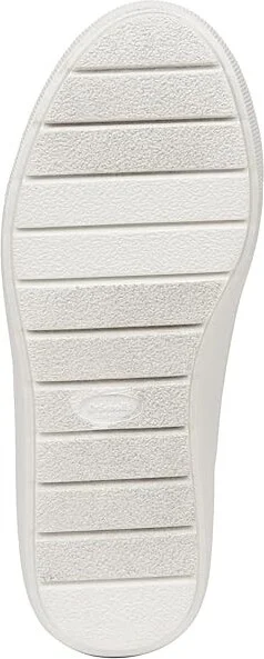 Dr. Scholl's Time Hi2 Sneaker Women's Shoes Silver Grey Metallic Foil : 9 M, Leather - Image 3