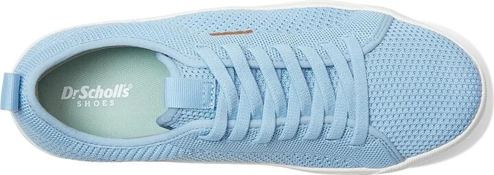 Dr. Scholl's Time Knit Lace Up Sneaker Women's Shoes Blue Smooth : 8.5 M, Synthetic - Image 2