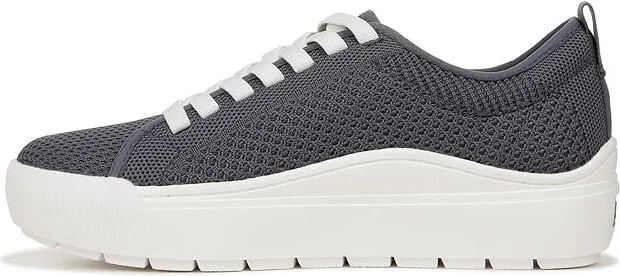 Dr. Scholl's Time Knit Lace Up Sneaker Women's Shoes Oxide Blue Knit : 7 M, Leather/Textile - Image 5