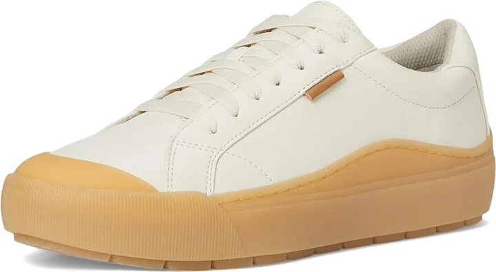 Dr. Scholl's Time Lace-Up Shoes Women's Shoes Off-White : 6.5 M, Faux Leather - Image 5