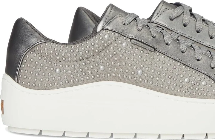 Dr. Scholl's Time Lace-Up Shoes Women's Shoes Pewter Metallic Pearls : 8 M, Faux Leather - Image 7