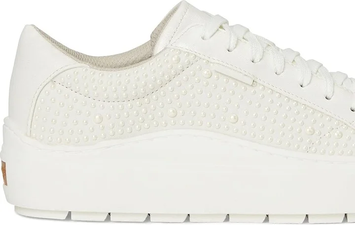 Dr. Scholl's Time Lace-Up Shoes Women's Shoes White Pearls : 11 M, Faux Leather - Image 7