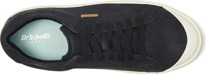 Dr. Scholl's Time Max Lace-Up Shoes Women's Shoes Black : 8 M, Canvas/Faux Leather/Synthetic - Image 2