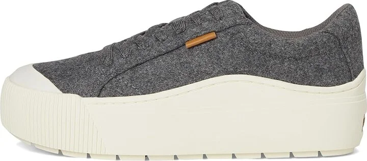 Dr. Scholl's Time Max Lace-Up Shoes Women's Shoes Charcoal Grey Wool : 9.5 M, Canvas/Faux Leather/Synthetic - Image 6