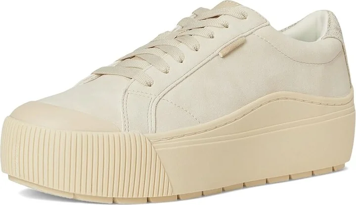 Dr. Scholl's Time Max Lace-Up Shoes Women's Shoes Oyster Beige Grey : 9.5 M, Canvas/Faux Leather/Synthetic - Image 5