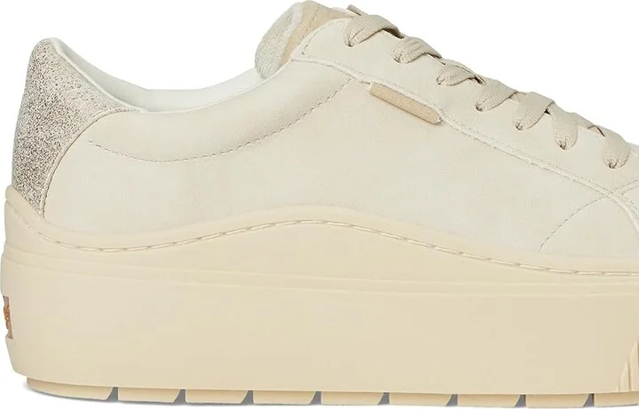 Dr. Scholl's Time Max Lace-Up Shoes Women's Shoes Oyster Beige Grey : 9.5 M, Canvas/Faux Leather/Synthetic - Image 7