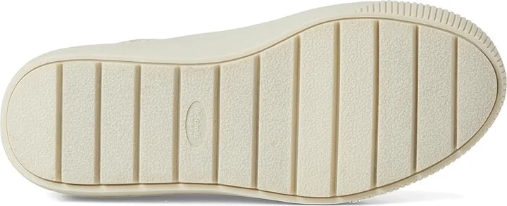 Dr. Scholl's Time Max Lace-Up Women's Flat Shoes White : 8.5 M, Canvas/Leather/Textile - Image 3