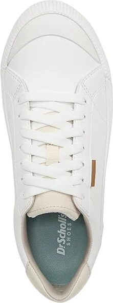 Dr. Scholl's Time Max Platform Sneaker Women's Shoes White Smooth : 10 M - Image 2