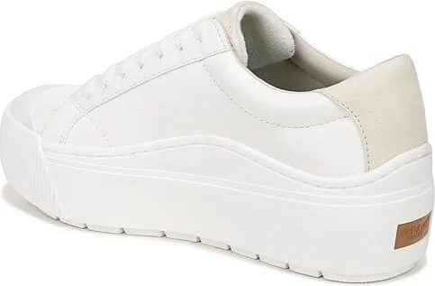 Dr. Scholl's Time Max Platform Sneaker Women's Shoes White Smooth : 10 M - Image 6