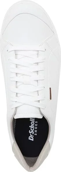 Dr. Scholl's Time Mens Lace Up Sneaker Men's Shoes White Smooth : 8 M, Synthetic - Image 2