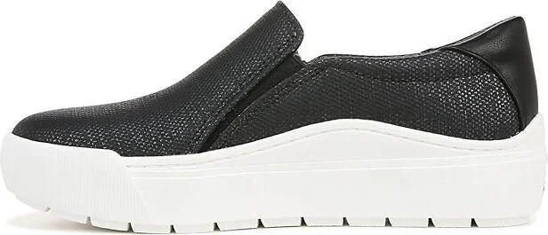 Dr. Scholl's Time Now Platform Sneaker Women's Shoes Black Dream : 11 M - Image 5