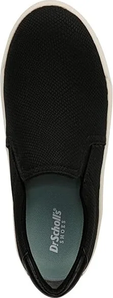 Dr. Scholl's Time Slip On Sneaker Women's Shoes Black Snake : 6.5 M, Textile - Image 2