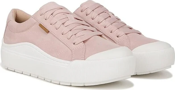 Dr. Scholl's Time Sneaker Women's Shoes Sepia Rose Microfiber : 7.5 M, Leather