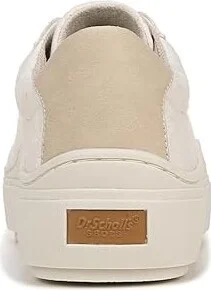 Dr. Scholl's Time Sneaker Women's Shoes White Floral Fabric : 6 M, Leather - Image 4