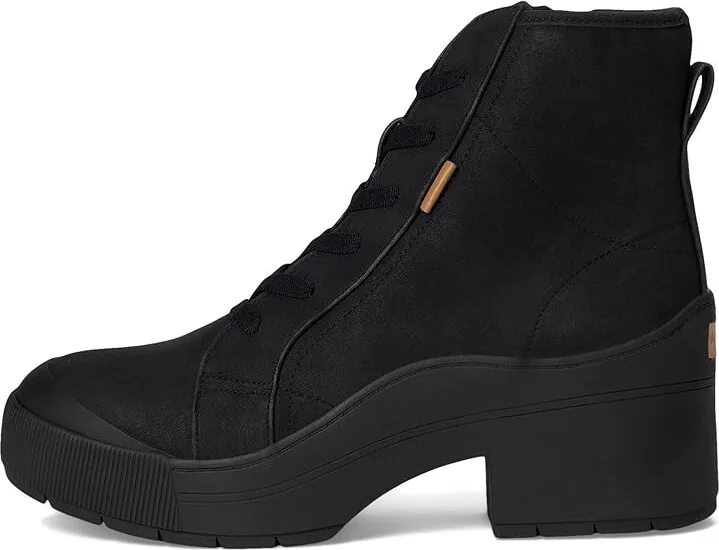 Dr. Scholl's Time Up Lace-Up Short Boots Women's Boots Black : 8.5 M, Synthetic - Image 6