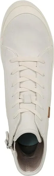 Dr. Scholl's Time Up Women's Boots White Denim Vibes : 8.5 M, Leather/Rubber - Image 2