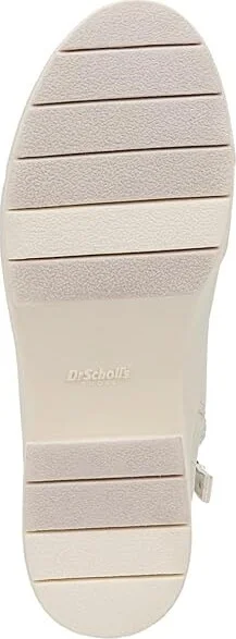 Dr. Scholl's Time Up Women's Boots White Denim Vibes : 8.5 M, Leather/Rubber - Image 3