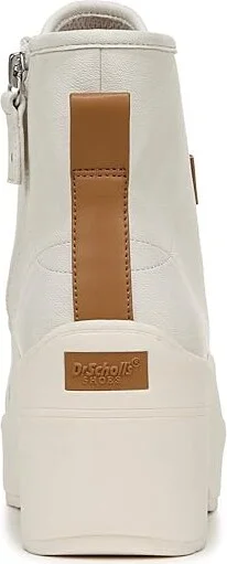 Dr. Scholl's Time Up Women's Boots White Denim Vibes : 8.5 M, Leather/Rubber - Image 5