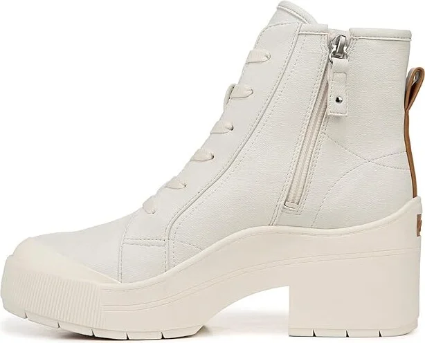 Dr. Scholl's Time Up Women's Boots White Denim Vibes : 8.5 M, Leather/Rubber - Image 6