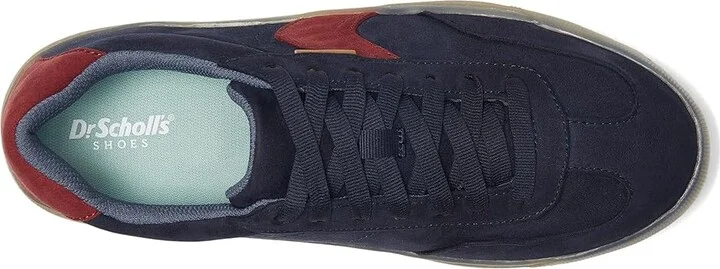 Dr. Scholl's Time Win Lace-Up Shoes Women's Shoes Navy Blue/Red : 10 M, Synthetic - Image 2