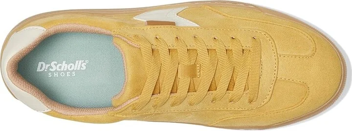 Dr. Scholl's Time Win Lace-Up Shoes Women's Shoes Retro Yellow : 8.5 M, Synthetic - Image 2