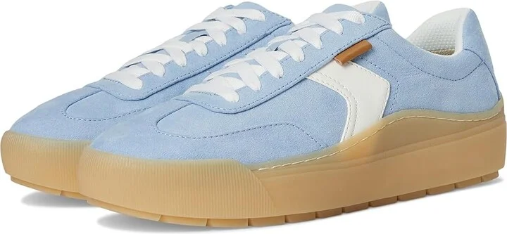 Dr. Scholl's Time Win Lace-Up Women's Shoes Blue Sky Fabric : 6.5 M