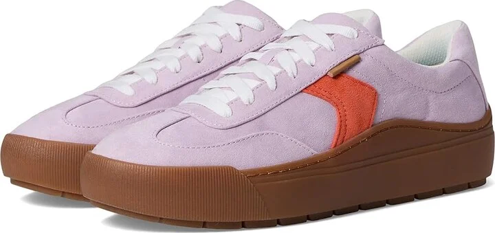 Dr. Scholl's Time Win Lace-Up Women's Shoes Lavender Microfiber : 6 M