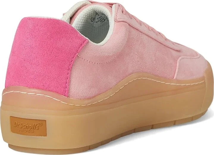Dr. Scholl's Time Win Lace-Up Women's Shoes Pink Lemonade Fabric : 9.5 W, Canvas/Rubber - Image 4