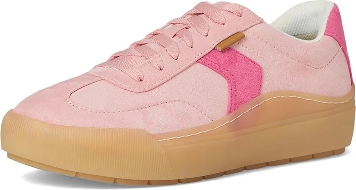 Dr. Scholl's Time Win Lace-Up Women's Shoes Pink Lemonade Fabric : 9.5 W, Canvas/Rubber - Image 5
