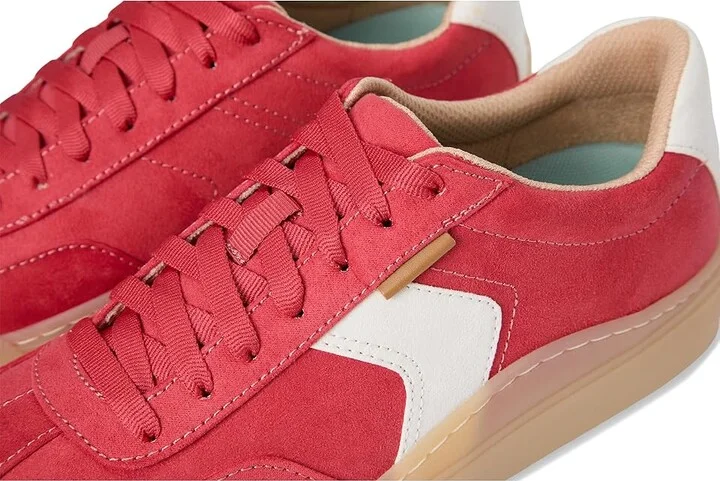 Dr. Scholl's Time Win Lace-Up Women's Shoes Red Cherry Fabric : 8 M, Canvas/Rubber - Image 7