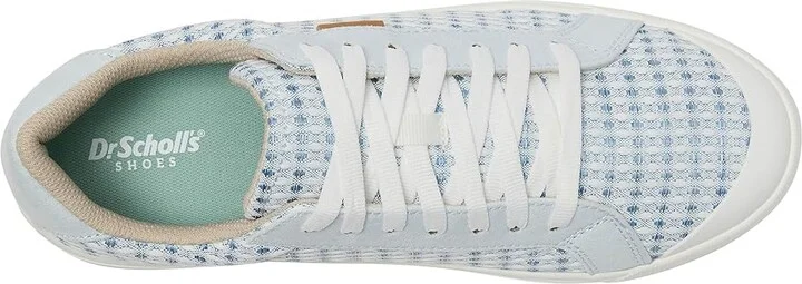 Dr. Scholl's Time Women's Shoes Powder Blue Fabric : 9 M, Microfiber/Leather/Canvas - Image 2
