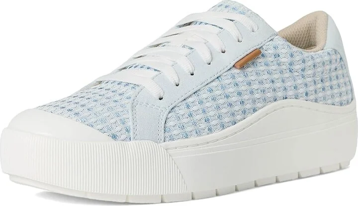 Dr. Scholl's Time Women's Shoes Powder Blue Fabric : 9 M, Microfiber/Leather/Canvas - Image 5